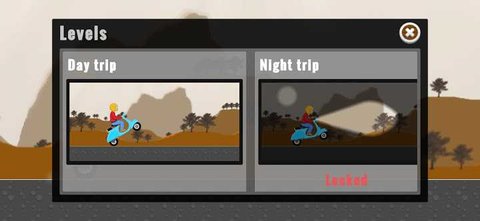 踏板车摩托竞赛