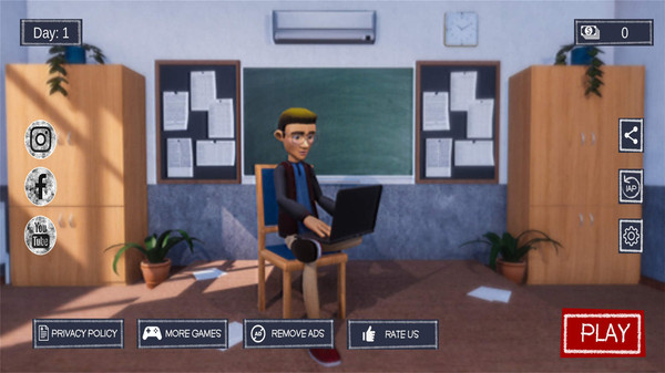 学校老师工作模拟器-插图1