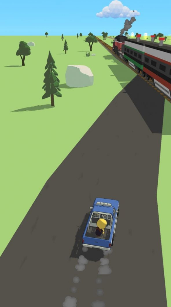 汽车追逐火车-插图2