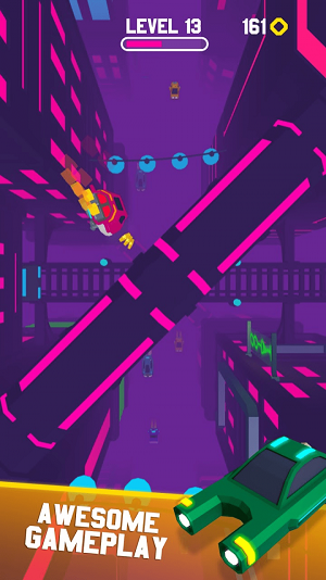 赛博飞车未来城市-插图1