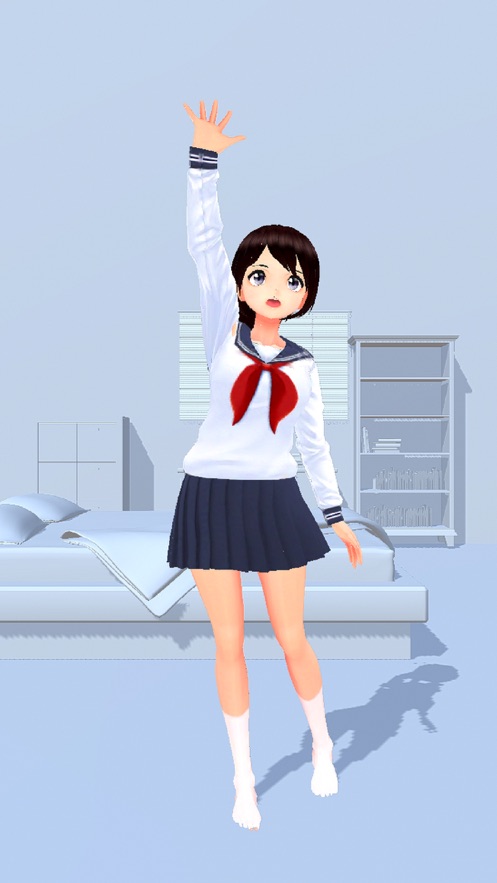 AI电子女孩游戏-插图1
