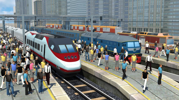 大步道火车驾驶游戏-插图1