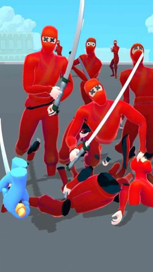 人群飞刀大战-插图1