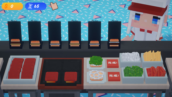 小姐姐汉堡店-插图1