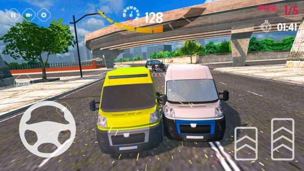真正的警车野外追逐手游-插图1