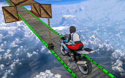 摩托车空中跳跃-插图1