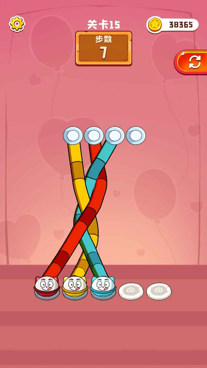 彩绳排序3D版游戏-插图1 彩绳排序3D版游戏-插图1