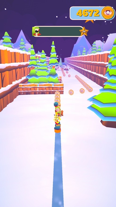 下雪滑雪板大师3D-插图2