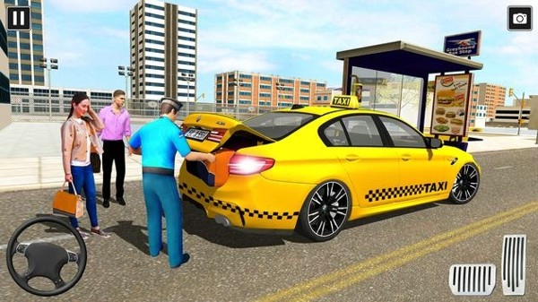出租车疯狂司机模拟器3D游戏-插图1