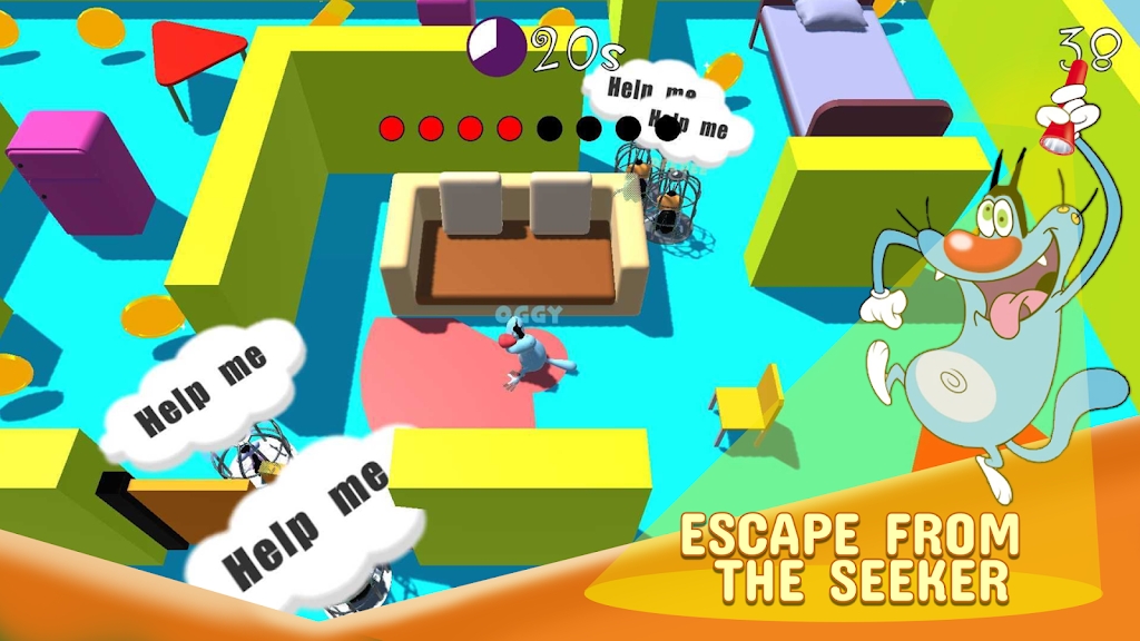 奥吉的捉迷藏挑战赛-插图1