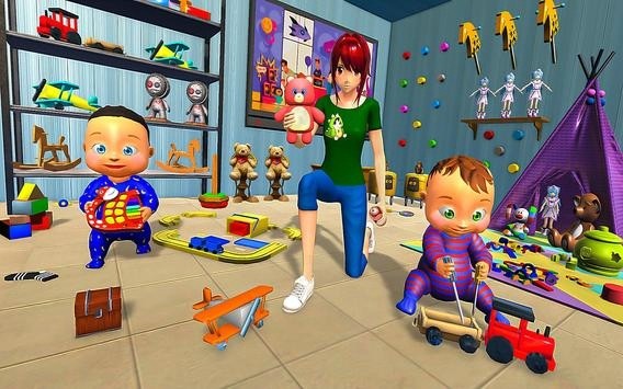 双胞胎妈妈模拟器3D游戏-插图2