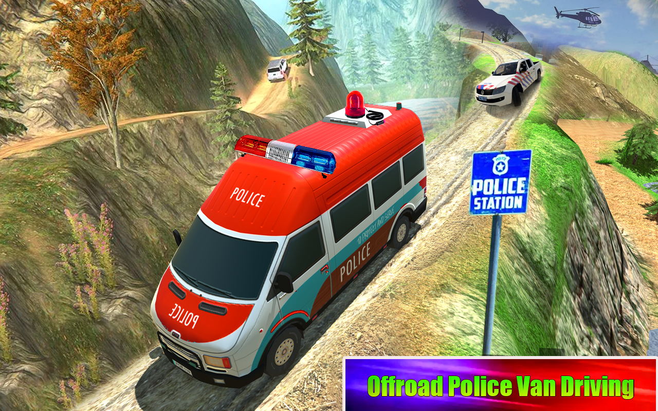 警车驾驶公路越野游戏-插图1