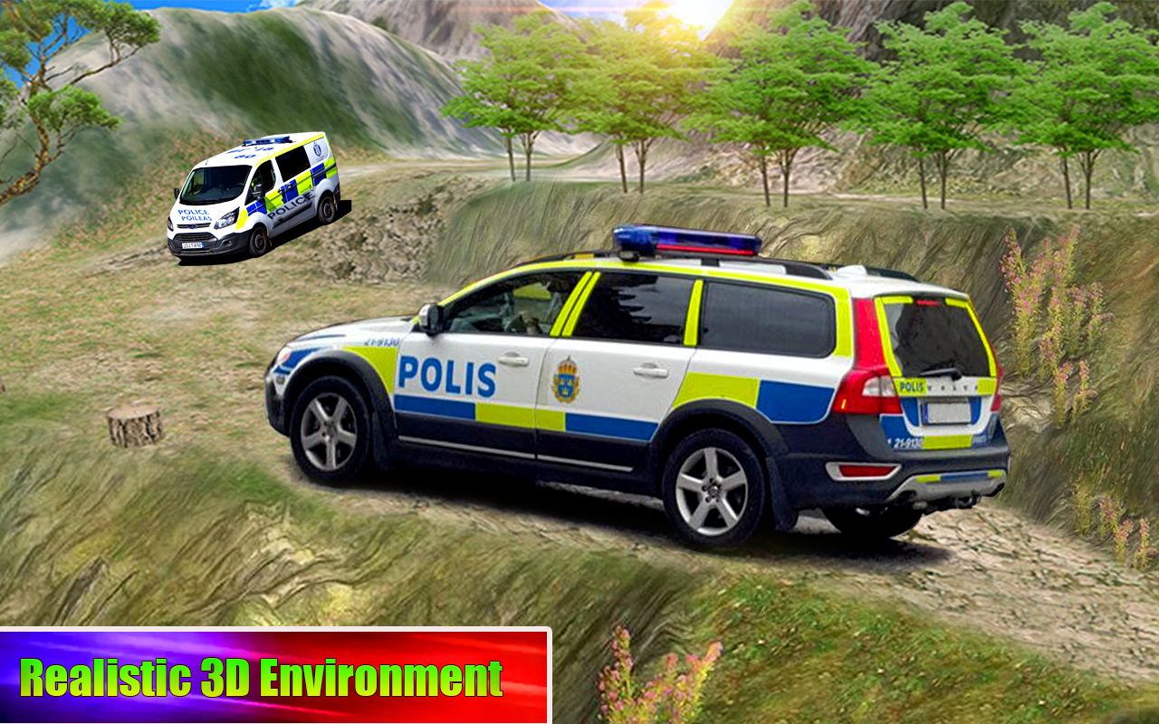 警车驾驶公路越野游戏-插图2