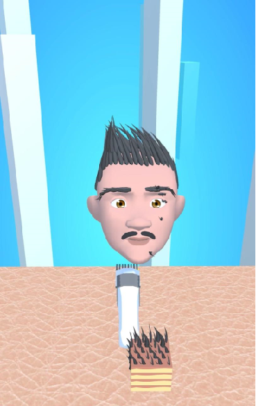 头发剃须刀游戏-插图1