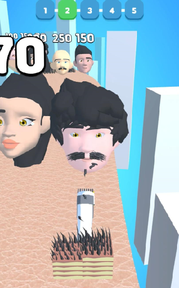 头发剃须刀游戏-插图2