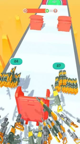 分枪射击(Split Gun Run)