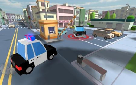 方块警车追逐Police