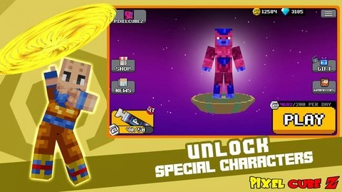 像素方块龙珠战士 像素方块龙珠战士