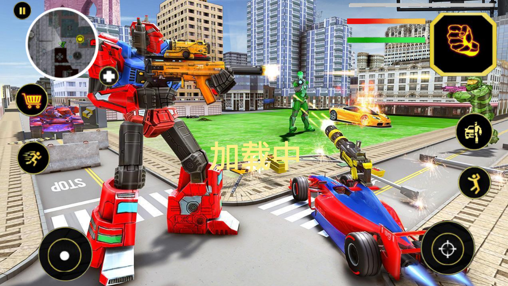 模拟机器人城市英雄 模拟机器人城市英雄