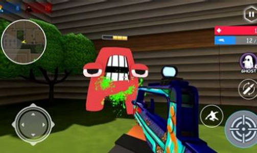 字母射击英雄