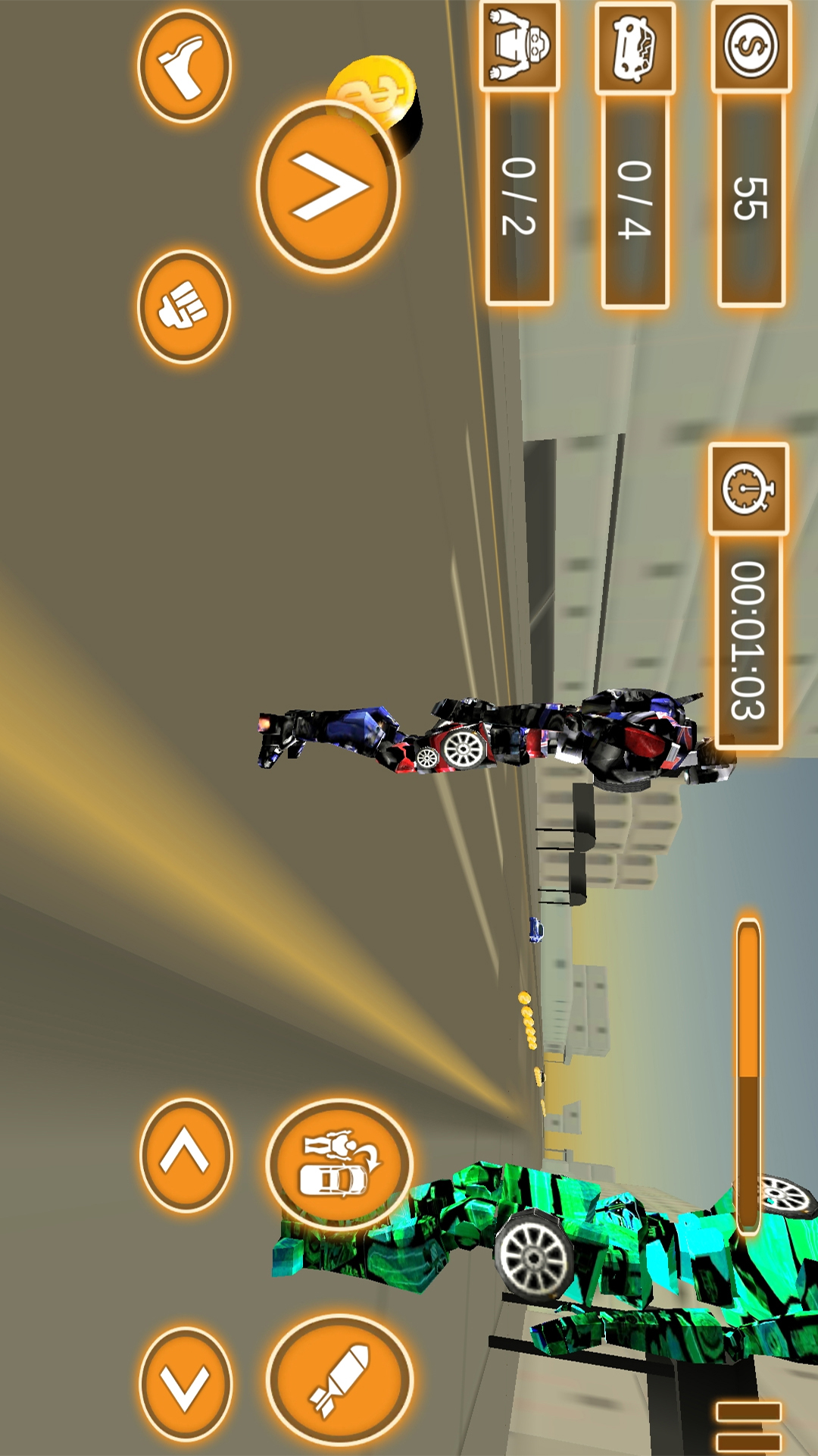 变形机器人战车3D