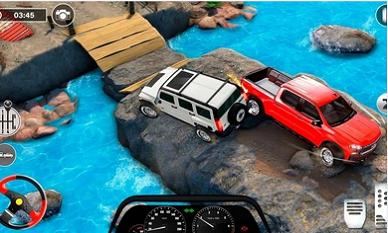 山地驾驶吉普车 山地驾驶吉普车