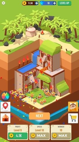 闲置挖掘机公司无限金币版 闲置挖掘机公司无限金币版