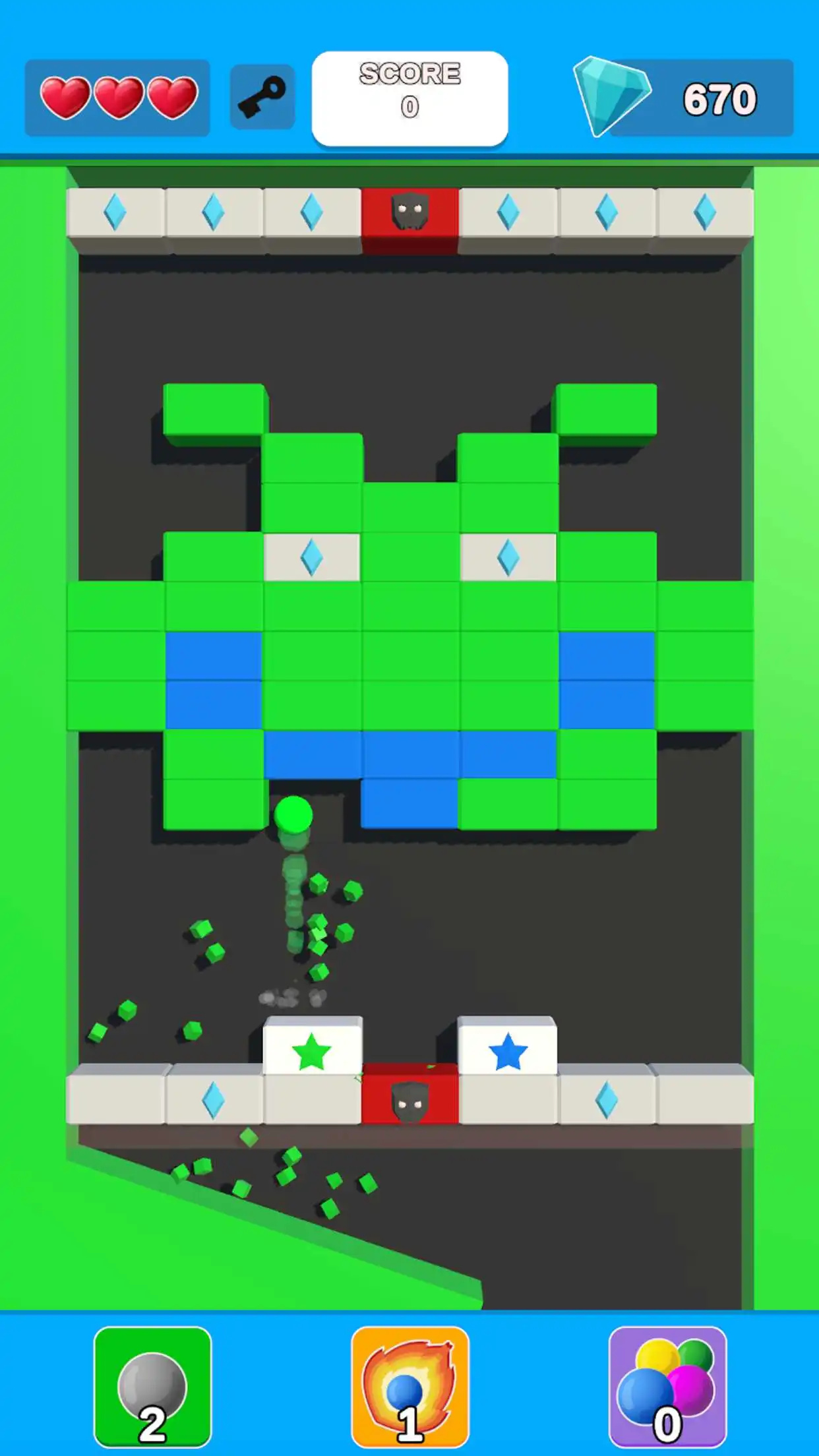 钻石彩色砖块 钻石彩色砖块