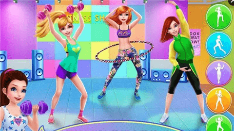 健身女孩 健身女孩