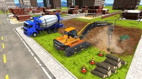 挖掘机解压模拟器 挖掘机解压模拟器