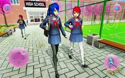 动漫女学生生活模拟器