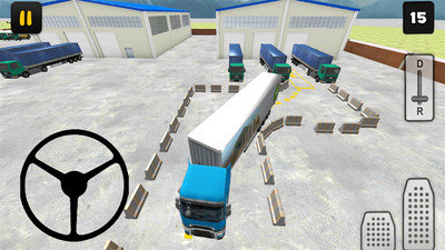 模拟3D大卡车