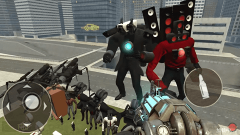 马桶人对战监控人 马桶人对战监控人