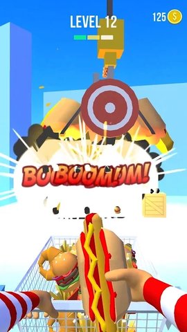 食物投掷挑战 食物投掷挑战