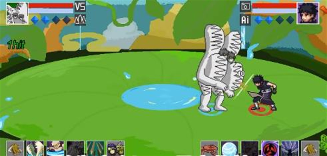 像素火影缝合白绝 像素火影缝合白绝