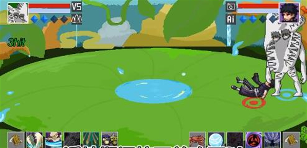 像素火影缝合白绝 像素火影缝合白绝