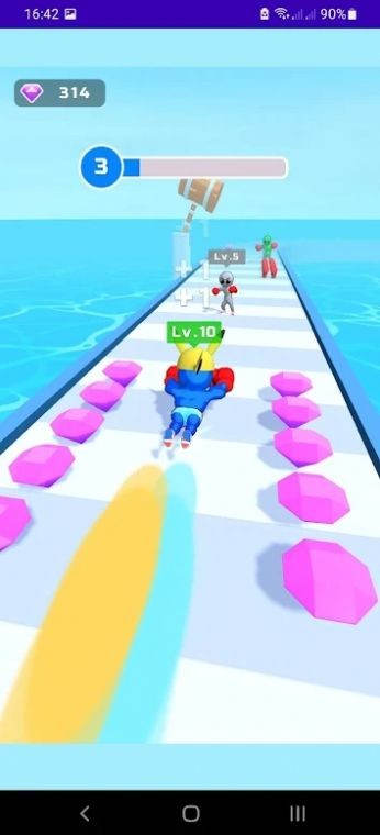 肌肉男拳击跑 肌肉男拳击跑