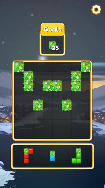 方形积木拼图