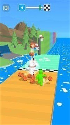 篮球小人比赛3D 篮球小人比赛3D