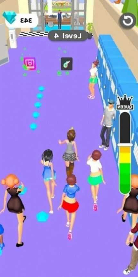 女王走秀美容跑 女王走秀美容跑